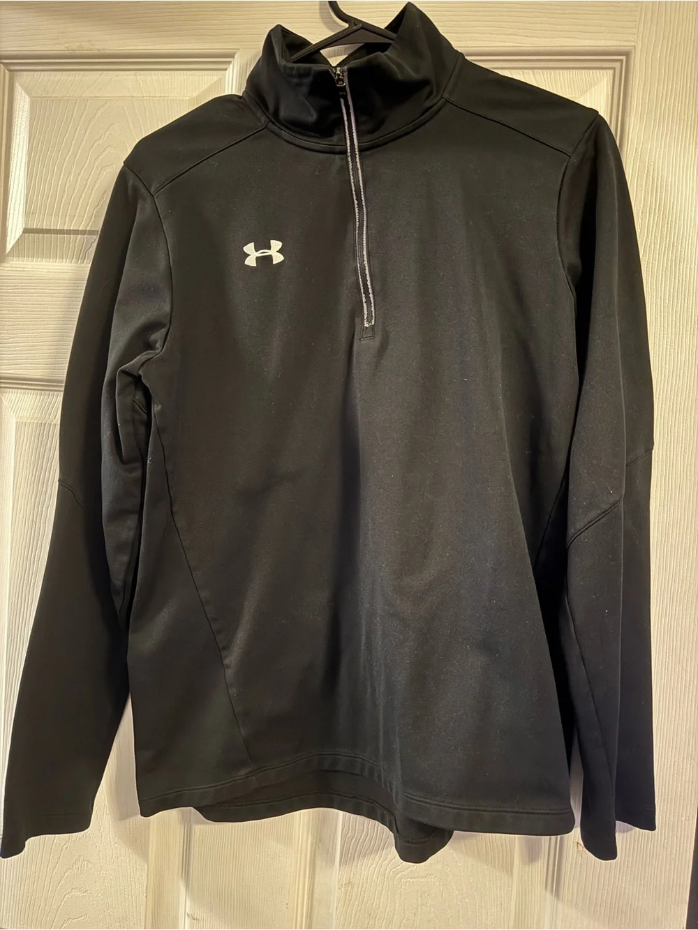 Under Armour Men's Black Quarter-Zip Performance Pullover